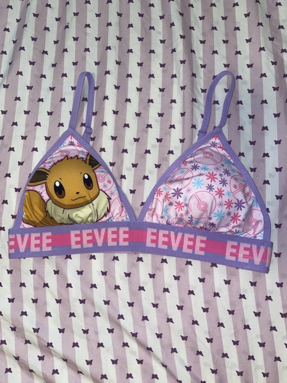 Eevee Pokemon Bralette